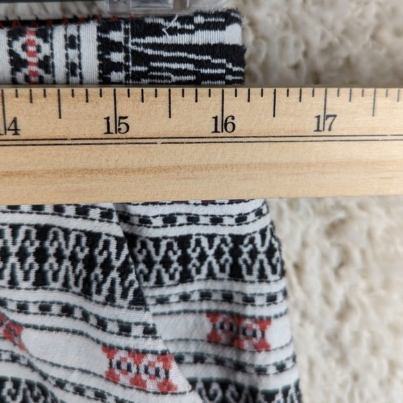 Dalia* Women's Multicolor BOHO 4 Pocket Hidden Closure High Waist Shorts~ Size 8 - Picture 7 of 12